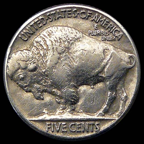 Buffalo Nickel - Other View Of Denny Hobo Nickel