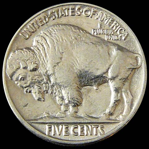 Buffalo Nickel - Other View Of Mack