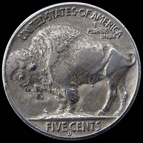 Buffalo Nickel - Other View Of Tailored Truman
