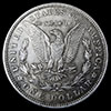 Silver Eagle - Reverse Of Through Morgan Woods Engraved Silver Dollar